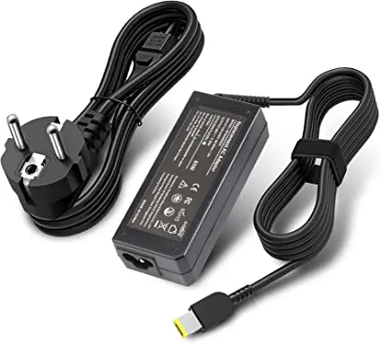 CHARGEUR ORDINATEUR PORTABLE LENOVO BOUT JAUNE